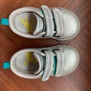 Silver Ten Little Sneakers Size 6.5